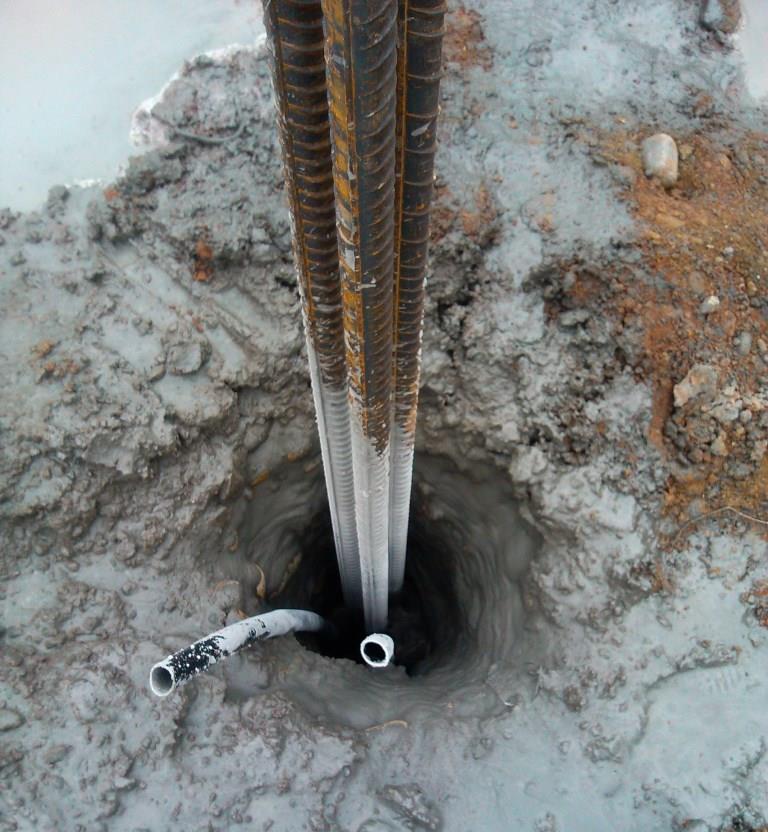 对中密砂卵层抗浮锚杆施工的一点看法