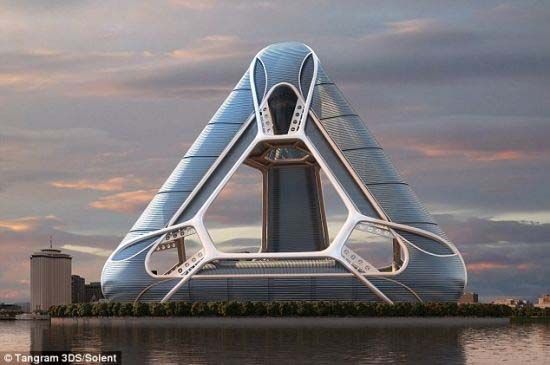 海上漂浮城市乌托邦式未来人类居所或将问世